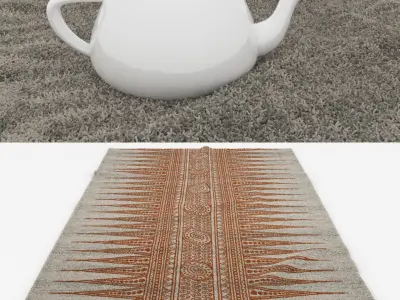 Rugs No 63 Low-poly 3D model