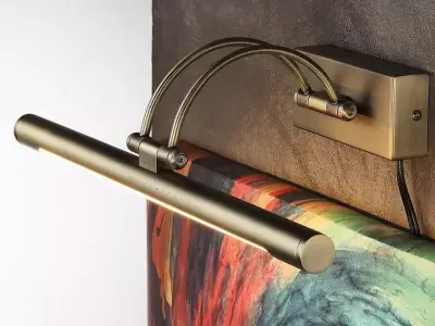 Wall Mounted Picture Light 3D model