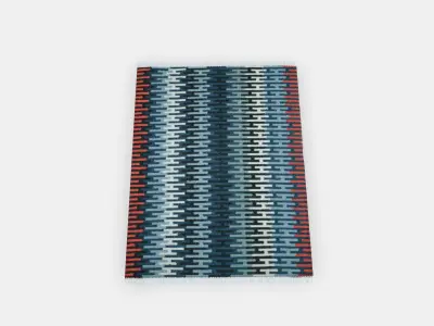 RESENSTAD Rug flatwoven Low-poly 3D model