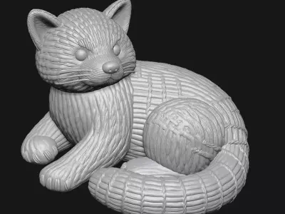 Kleine panda 3D print model