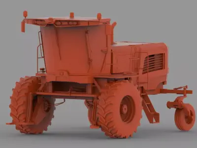 John Deere W260 3D print model