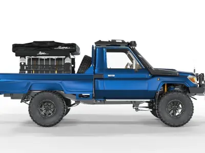 Toyota Land Cruiser Series 79 2023 Pick Up Arb Edition  3D model