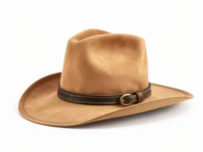 Cowboy Hat D Model Pack for Realistic Rendering Low-poly 3D model