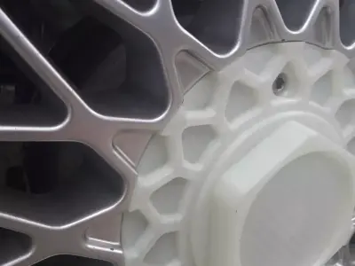 BBS WHEEL REPLICA COVER 157 MM 3D print model