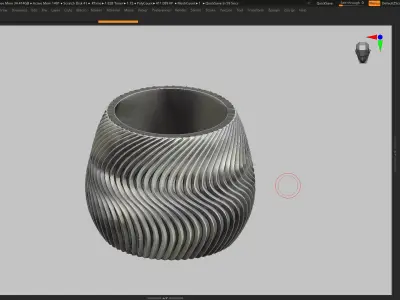 vase pot planter 3d print 871  3D print model