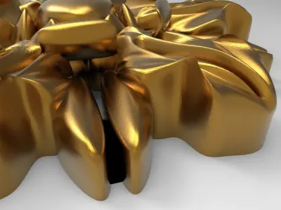 decorative rosette 3D model shop