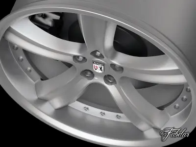 Artega GT rim 3D print model