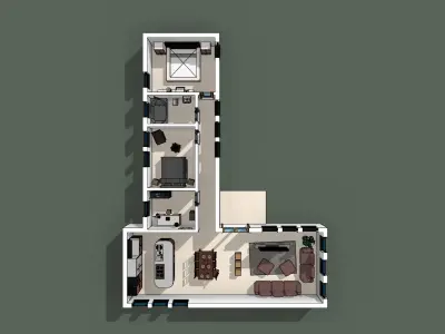 House Plans 3D model