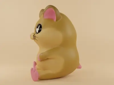 Hamster  3D model