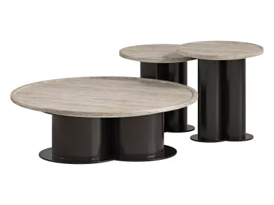 Trio Coffee Table 3D model purchase