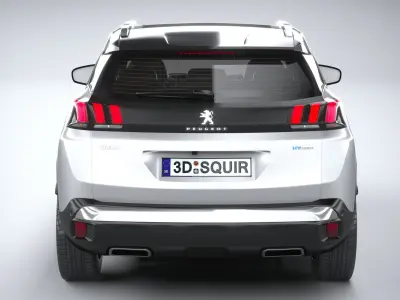 Peugeot 3008 2021 3D model