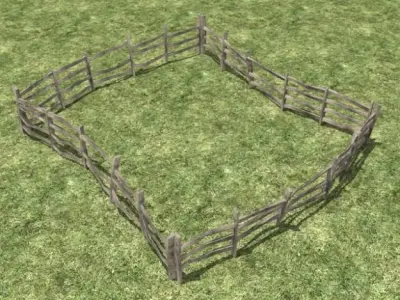 Fence 8 in 1 3D model
