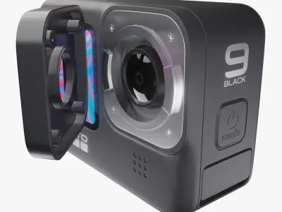 GoPro Hero Nine Black  3D model