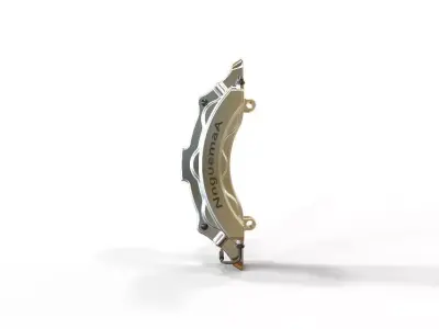 caliper assembly 3D model