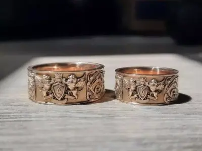 Family ring 3D print model purchase
