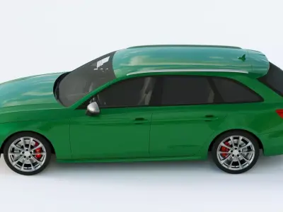 Audi S4 Avant 2020 3D model