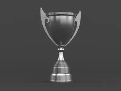 Trophy Cup 3D model 13
