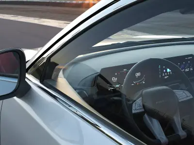 2023 Dongfeng Forthing T5 EVO with lowpoly interior Low-poly 3D model