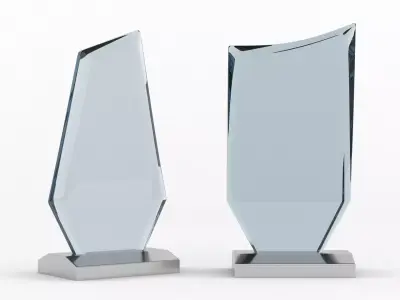 Glass Trophy 3D model