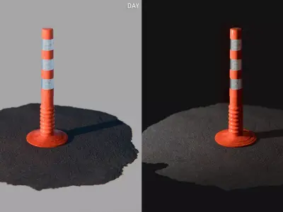 Traffic Security Collection 3D model