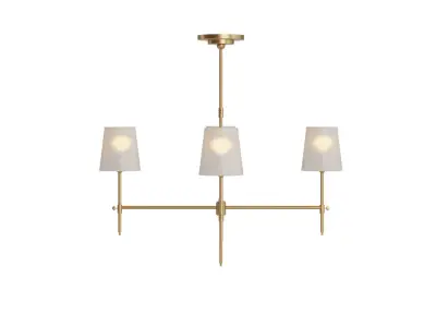 Cross Large Chandelier 3D model