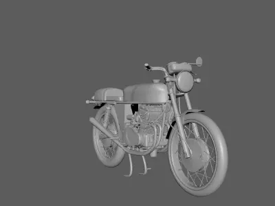 Motocycle motorcycle 3D model