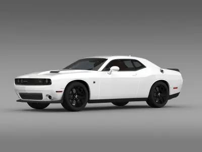 Dodge Challenger RT Scat Pack LC 2015 3D model