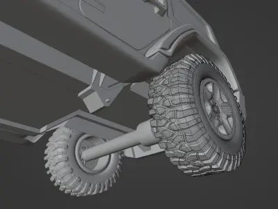 Jeep 3D MODEL 3D model