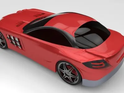 Mercedes SLR  3D model