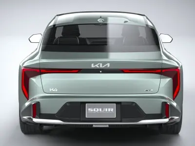 Kia K4 2025 3D model