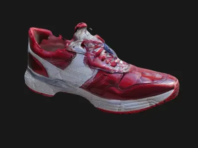 Post-war sneakers 3D model