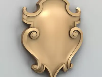 Cartouche 008 3D model