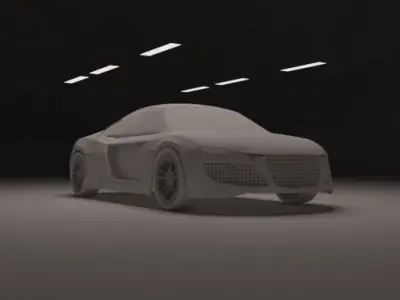 Audi r8  3D model