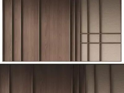 Decorative V48 Wall Panels 3D model