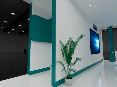 booth 10x11 3D model