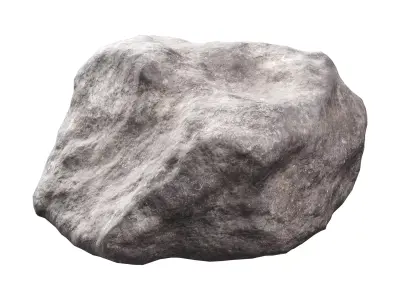 Low Poly Rocks Set 09 3D model