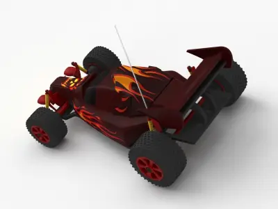 Blaze the RC 3D model