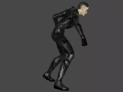 The Engineer Low-poly 3D model