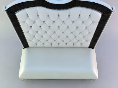 Bruno Zampa Aurea Sofa Low-poly 3D model