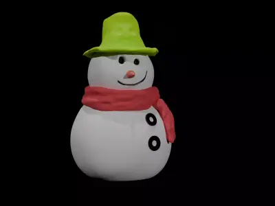 snowman Free 3D print model