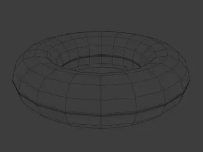 Inflatable buoy Free low-poly 3D model