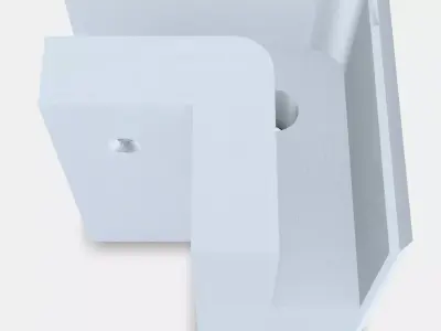 LERHYTTAN Corner leg for decorative plinth 1 Low-poly 3D model