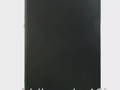 Panda Sculpture Bookend Model Low-poly 3D model