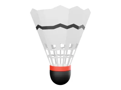 3d  badminton icon 3D model