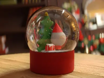 Snow Globe 3D model