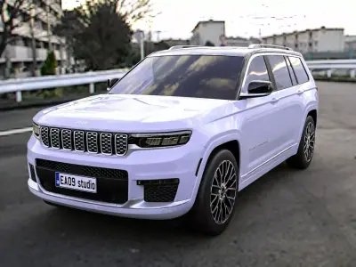 2022 Jeep Grand Cherokee 3D model