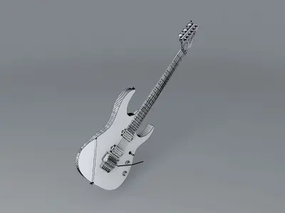 Ibanez JPM100 P1 John Petrucci model guitar Free 3D model