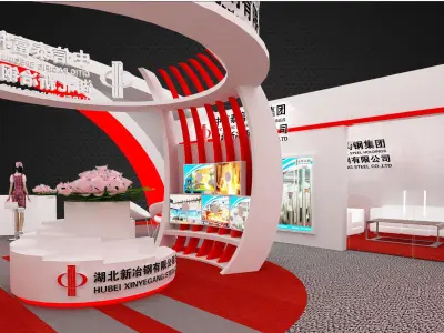 Exhibition - Area - 11X15-3DMAX2009-024 3D model