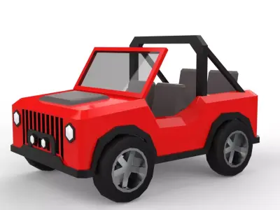 jeep car 3D model
