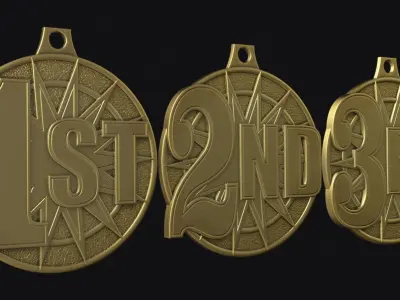 Award Medal 3D print model